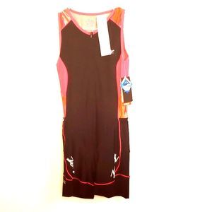 Zoot  Pink/Black Triathlon Racing suit size MED